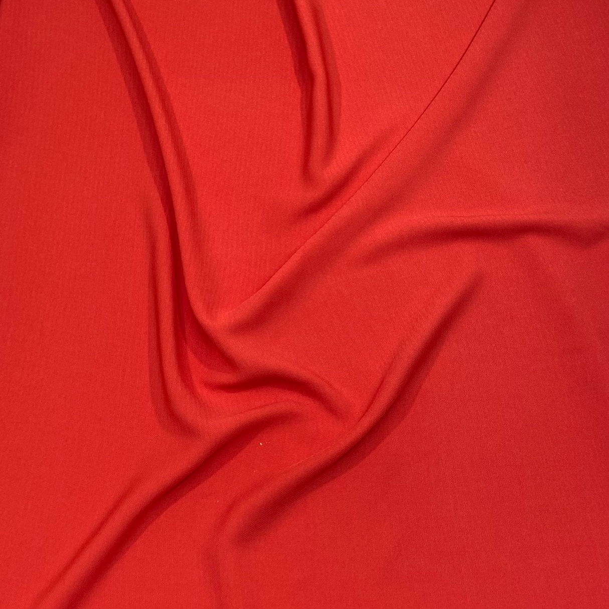 3 Metres Luxury Plain Chiffon- 55" Wide - (Red) (Autumn Sale)