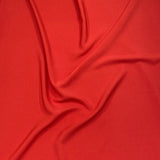 3 Metres Luxury Plain Chiffon- 55" Wide - (Red) (Autumn Sale)