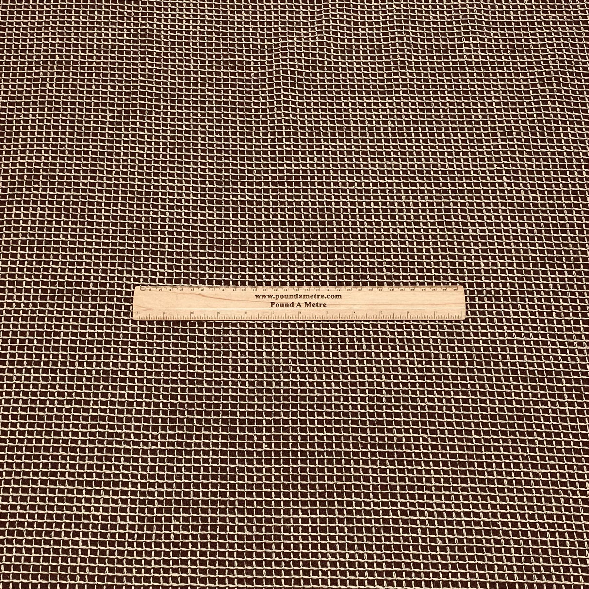 3 Metres Premium  Woven Wool Blend - 55" Wide (Cocoa)