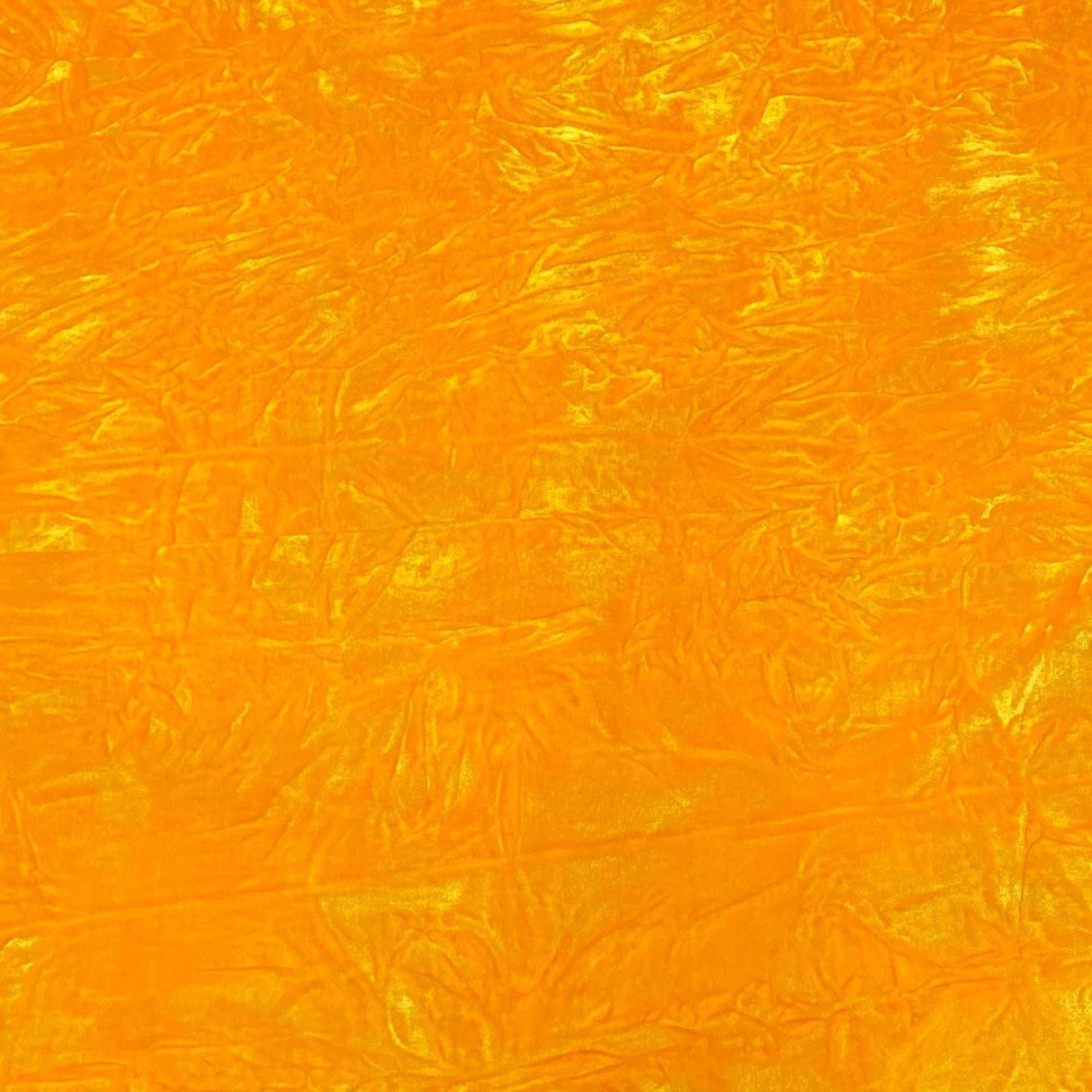 3 Metres Crushed Spandex Velvet 55" Wide (Orange)