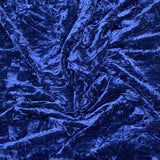 3 Metres Crushed Spandex Velvet 55" Wide (Blue)