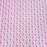 3 Metres Luxury 100% Cotton - 36" Wide - (Pink Ditsy)