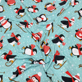 3 Meters Dressmaking Lycra Jersey 55" Wide (Penguin)