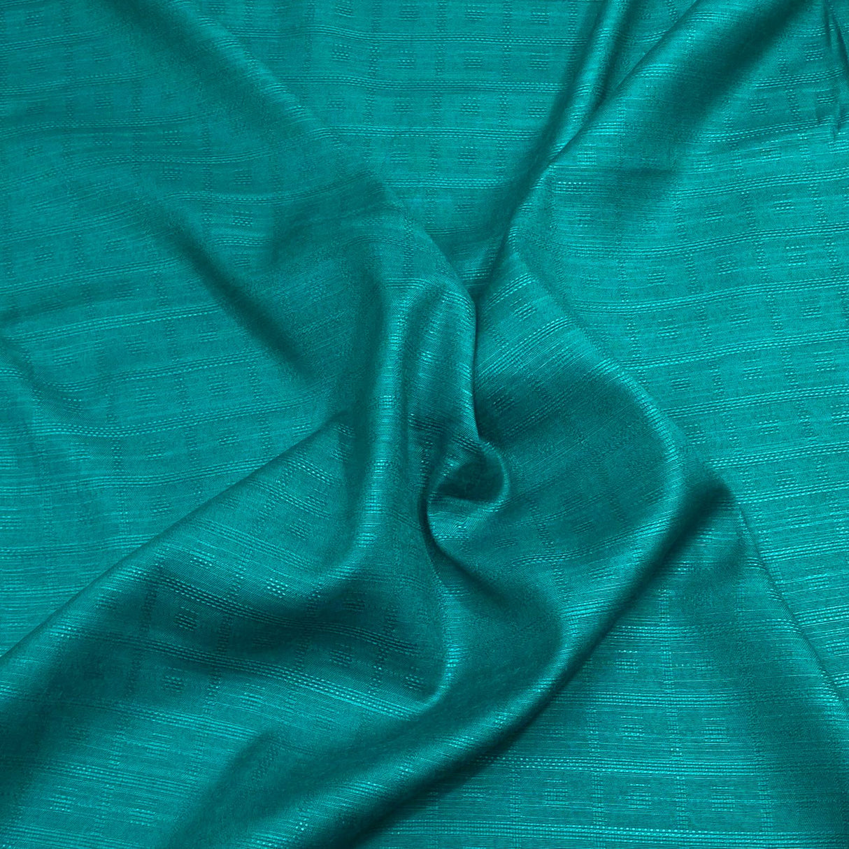 3 Metres Premium Dressmaking Dobby Rayon 45" Wide (Teal)