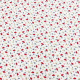 3 Metres Luxury 100% Cotton - 36" Wide - (Red)