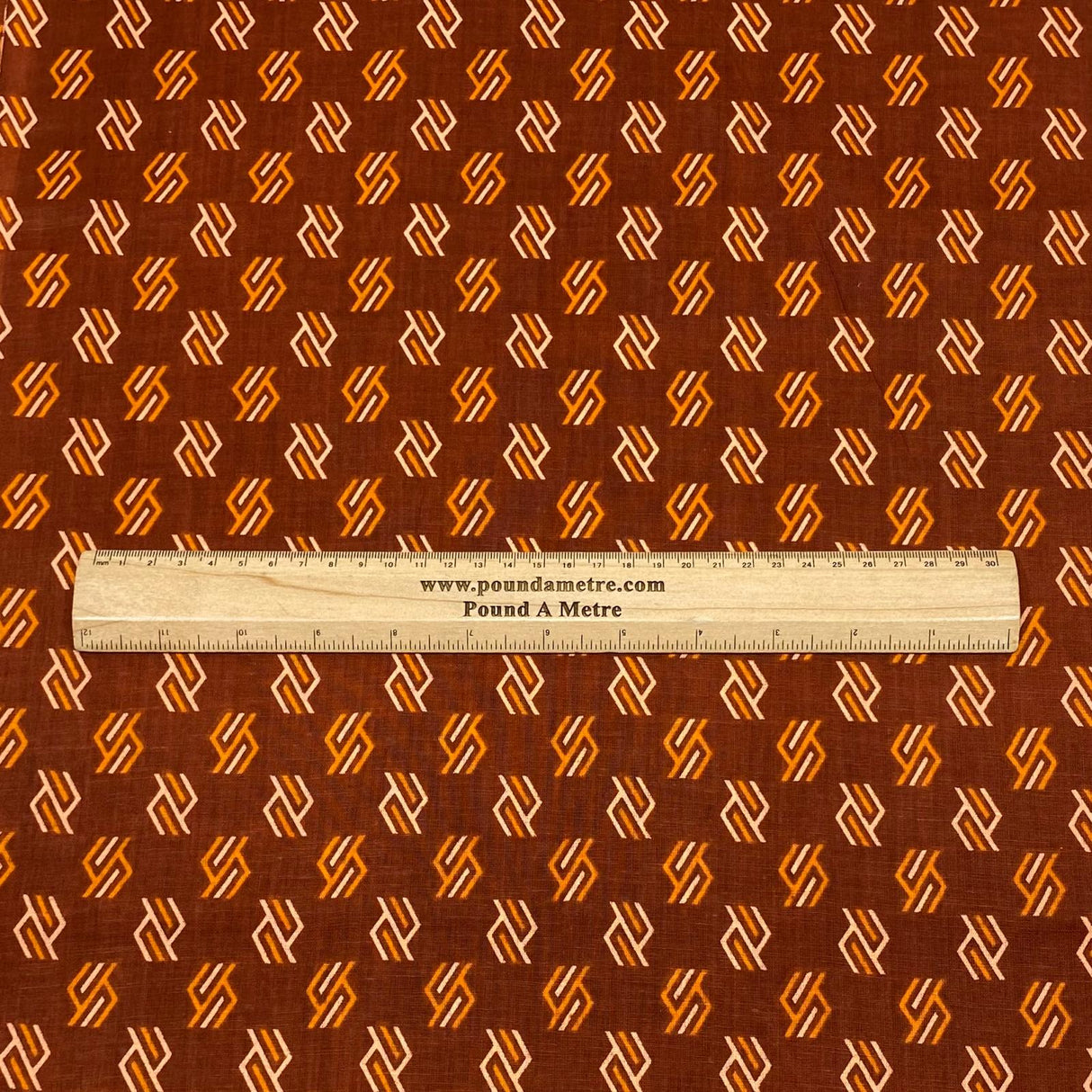 3 Metres Luxury 100% Cotton - 36" Wide - (Rustic)