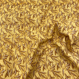 3 Metres Luxury 100% Cotton - 36" Wide - (Yellow)