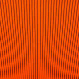 3 Metres Printed Ribbed Jersey 55” Wide - (Orange)