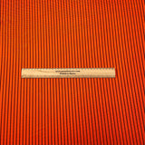 3 Metres Printed Ribbed Jersey 55” Wide - (Orange)