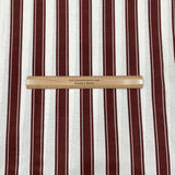 3 Metre Luxurious Printed Soft Viscose Jersey - 55" (Maroon & White)