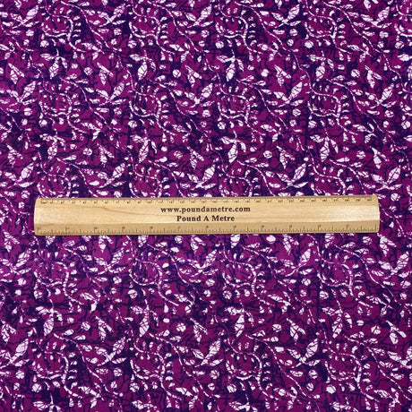 3 Metres Luxury 100% Cotton - 36" Wide - (Purple)