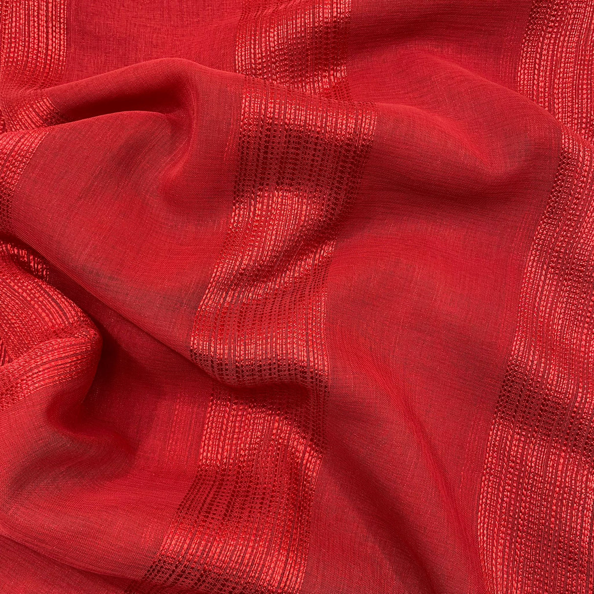 3 Metres Super Soft Crepe- 55" Wide (Red)