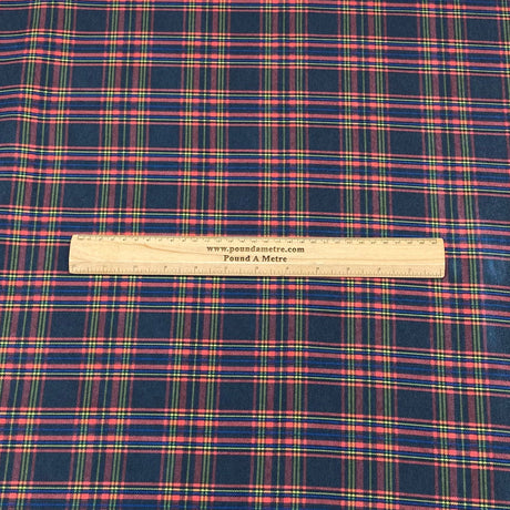 3 Metre Super Soft Viscose Jersey - 55" - (Tartan)