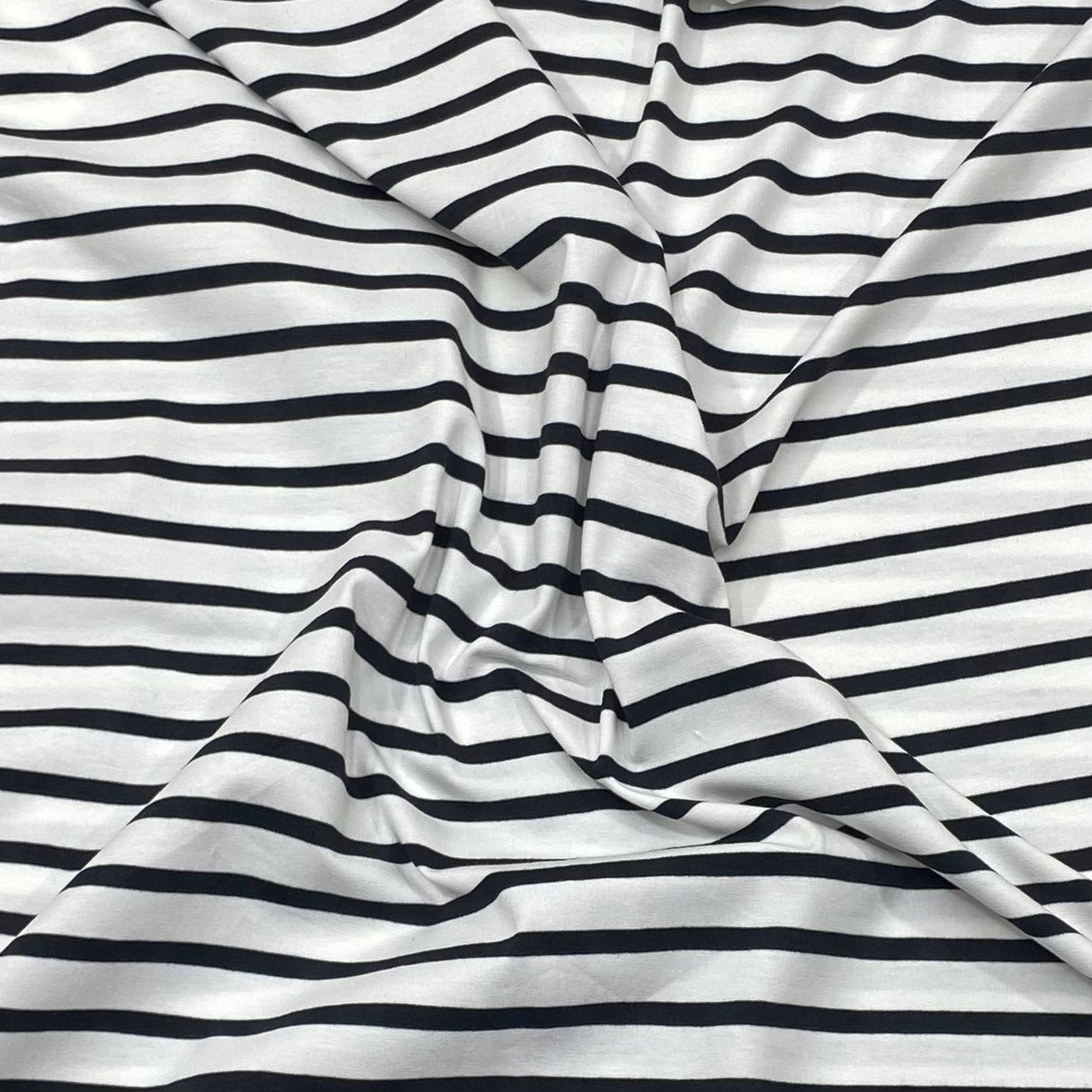 3 Metre Super Soft Viscose Jersey - 55" - (Small Stripes)