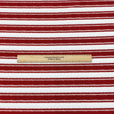 3 Metre Super Soft Viscose Jersey - 55" - (Red & White)