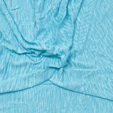 3 Metre Luxurious Soft Crinkle Jersey - 55" Wide (Sky)