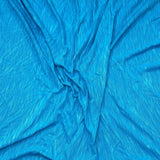 3 Metre Luxurious Soft Crinkle Jersey - 55" Wide (Blue)