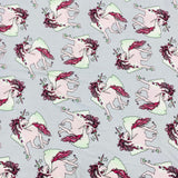 3 Metres Super Soft Cotton Feel Jersey 55" - (Unicorn)