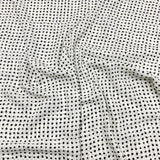 3 Metres Luxury Printed Chiffon- 55" Wide - (Polka)