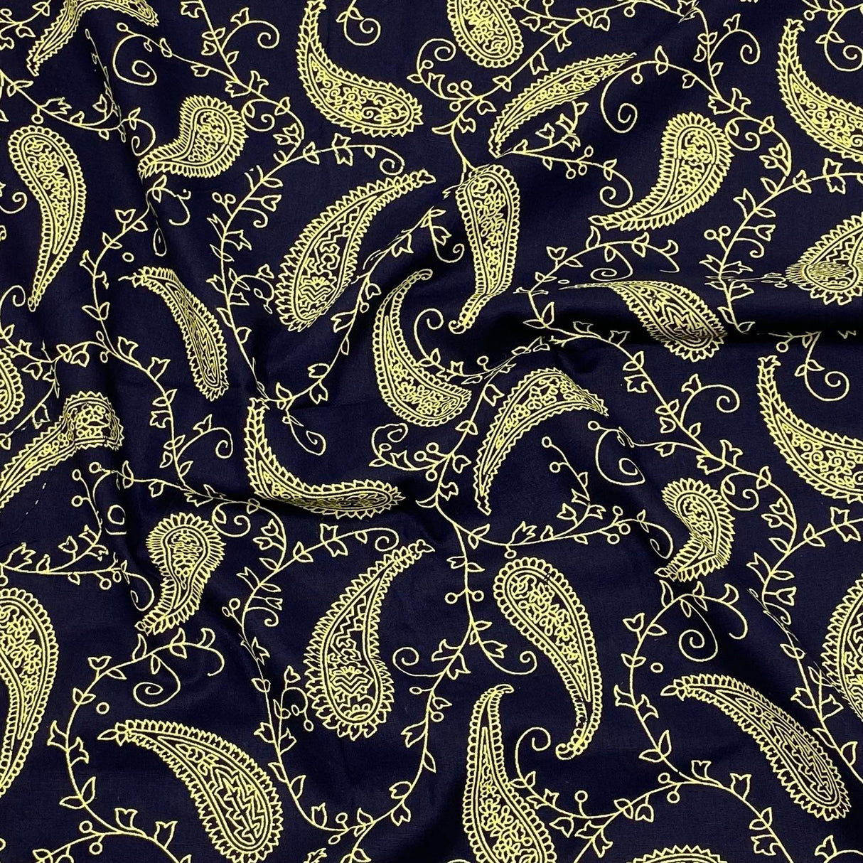 3 Metres Luxury 100% Cotton - 36" Wide - (Denim)