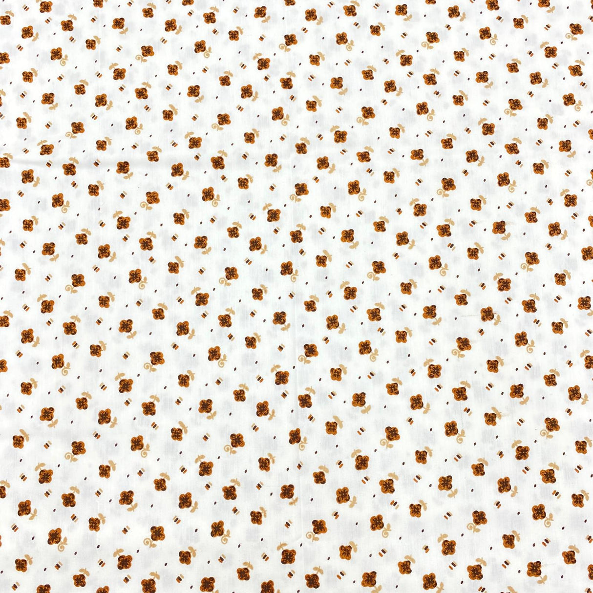 3 Metres Luxury 100% Cotton - 36" Wide - (Latte Love)