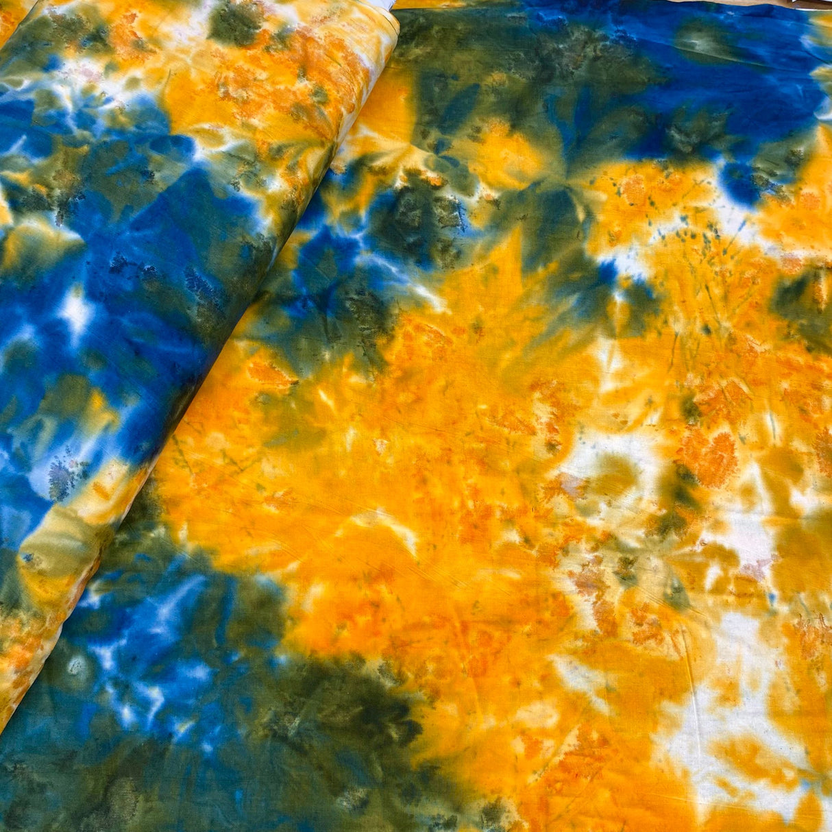 Premium Quality 100% Cotton Batik - 45" Wide (Sun Set)