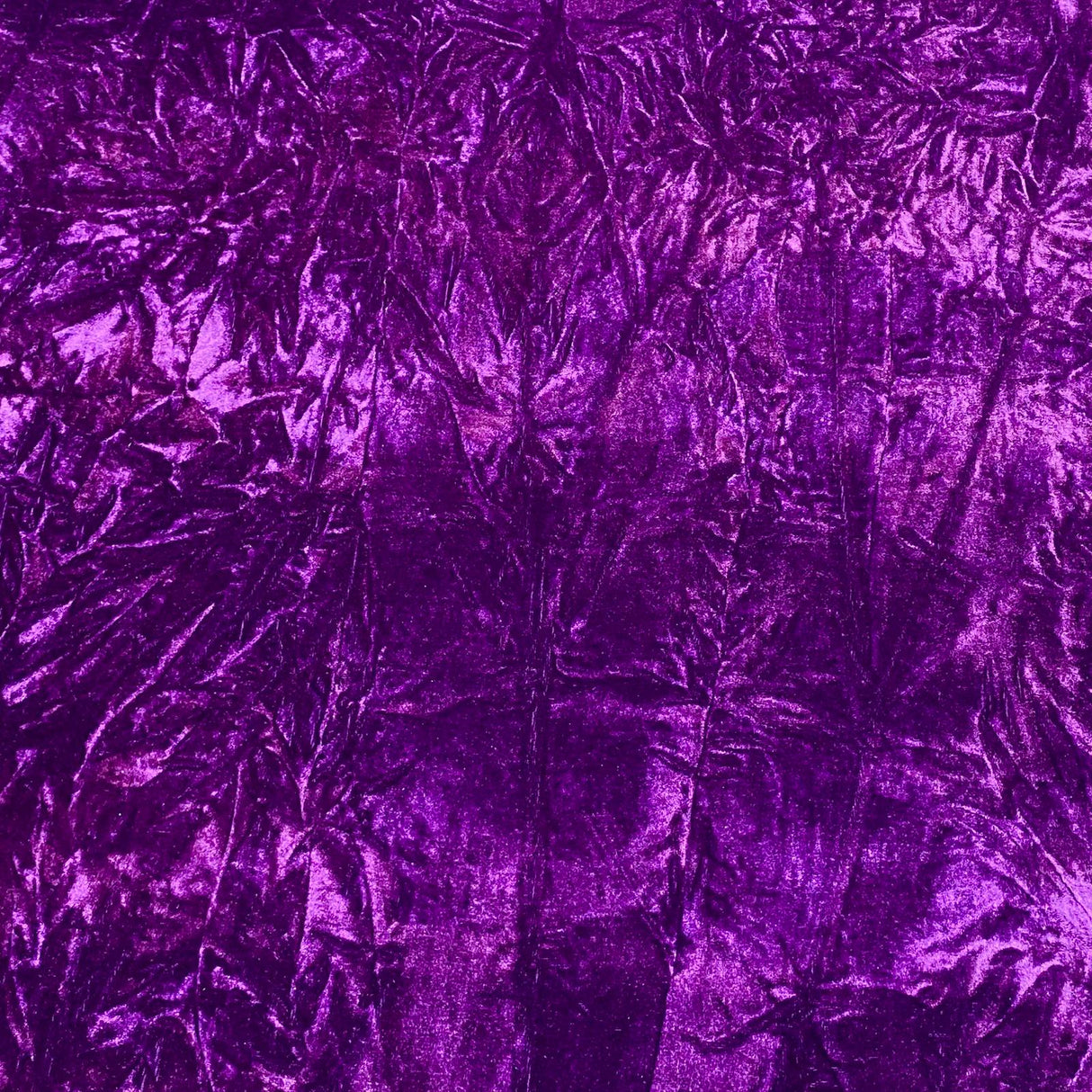 3 Metres Crushed Spandex Velvet 55" Wide (Purple)