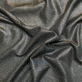 3 Metre Luxury Soft Sparkle Jersey - 55” Wide (Black)