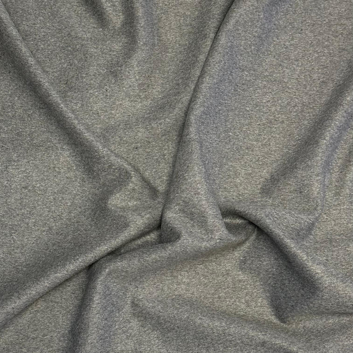 3 Metres Premium Wool Rich Fabric 55" Wide (Dark Grey)