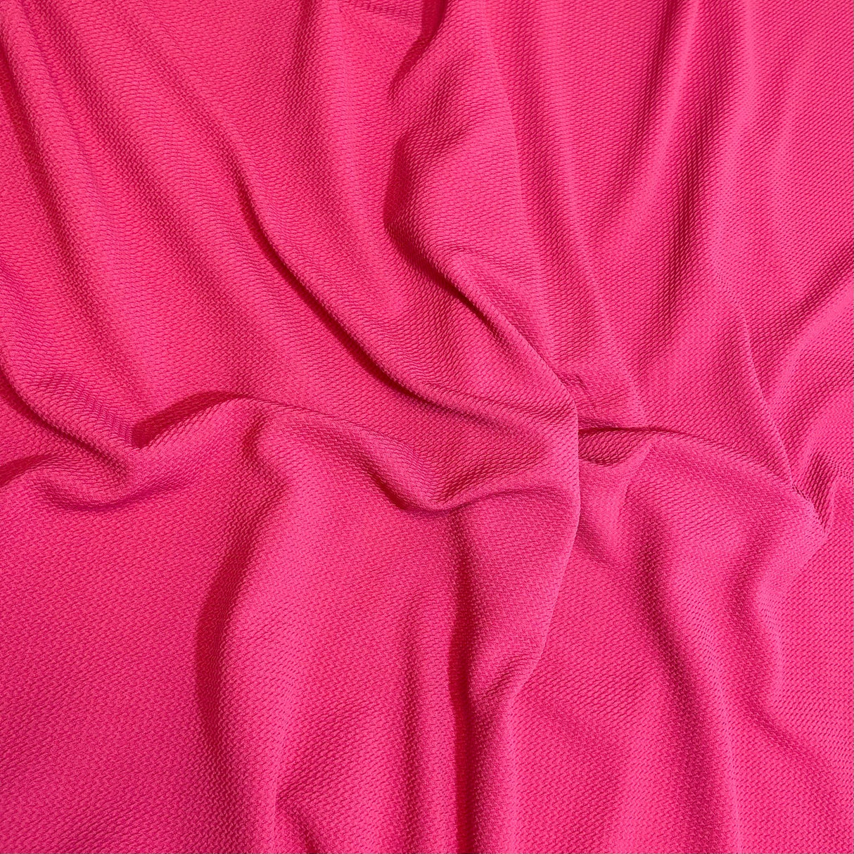 3 Metre Luxurious Textured Blista Jersey - 55" (Pink)