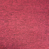 3 Metres Marble Effect Ribbed Jersey 55” Wide - (Red)