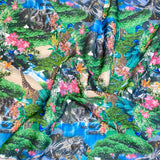 3 Metres Luxury Soft Ponte Scuba - 55" Wide (Jungle)