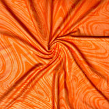 3 Metres Luxury Soft Fleece Ponte Scuba - 55" Wide (Orange)