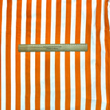 3 Metre Luxurious Printed Soft Jersey - 55" (Orange & White)