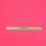 3 Metres Ribbed Jersey 55” Wide - (Bright Pink)