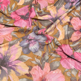 3 Metres Luxurious Jersey 55” Wide - (Floral)