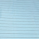 3 Metres Soft Micro-Fibre Fabric- 55" Wide (Blue Stripes)