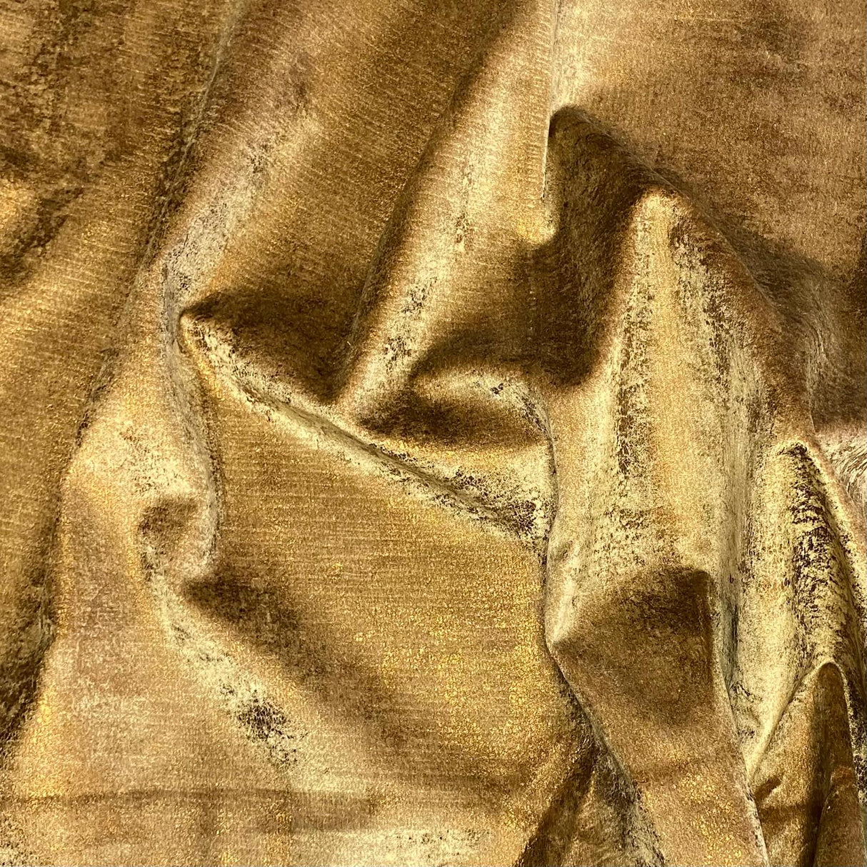 Premium Velvet Furnishing Fabric- 55" Wide  (Gold)