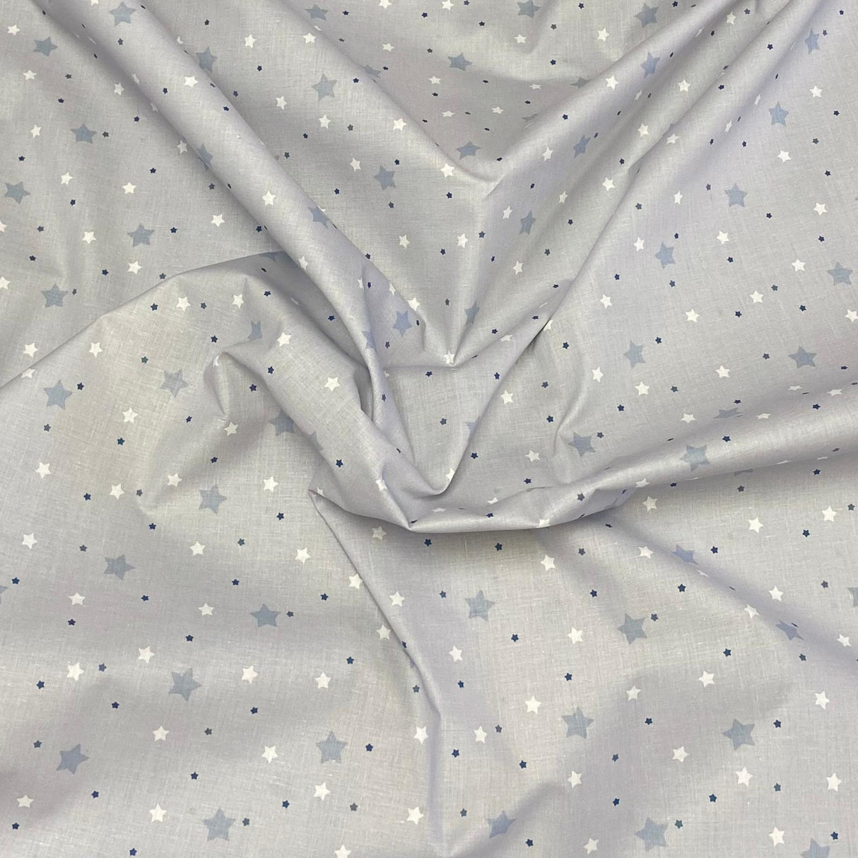 3 Metres Super Soft Printed Poplin Cotton - 63" Wide (Satrs)