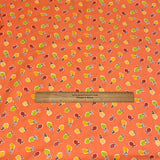 3 Metres Super Soft Printed Poplin Cotton - 63" Wide (Fruit)