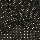 3 Metres Super Soft Printed Poplin Cotton - 63" Wide (Polka)