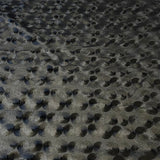 3 Metres Embossed Soft Velvet 55" Wide (Black)