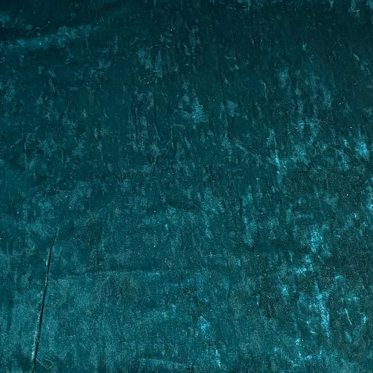 3 Metres Crushed Soft Velvet 55" Wide (Teal)