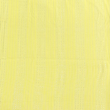 3 Metres Premium Dressmaking Dobby Rayon 45" Wide (Yellow)