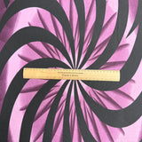 3 Metres Luxurious Polyester Jersey 45” Wide - (Purple Twirl)