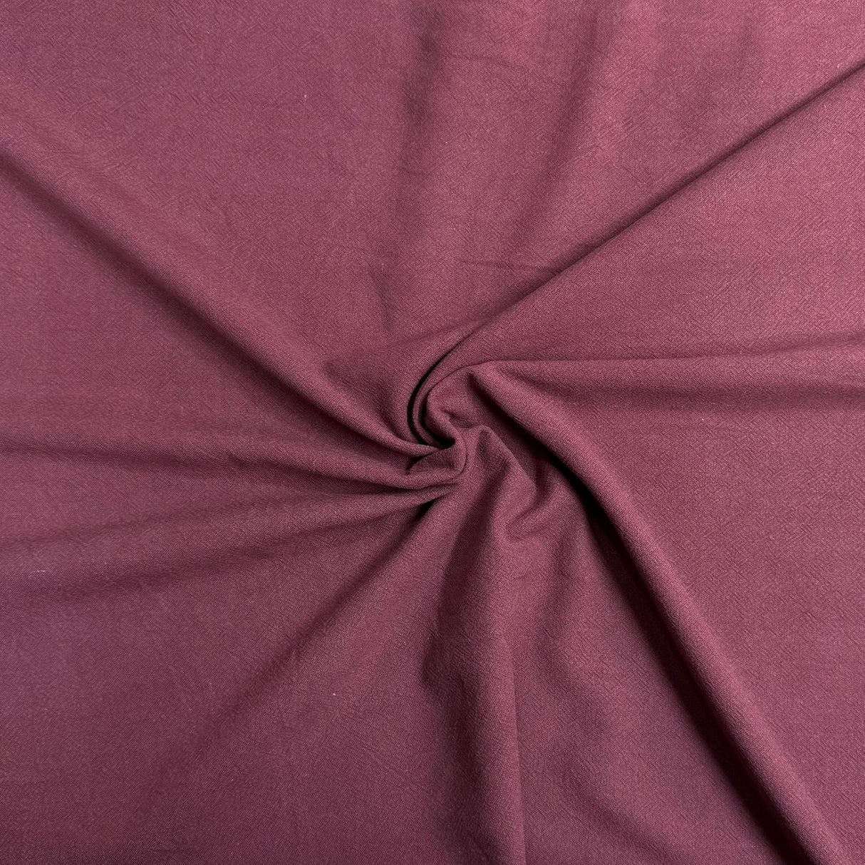 Luxurious Soft Cotton Linen 55" Wide - (Maroon)