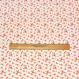 3 Metres Luxury 100% Cotton - 36" Wide - (Orange Daisy)