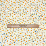 3 Metres Luxury 100% Cotton - 36" Wide - (Yellow Daisy)