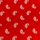 3 Metres Luxury 100% Cotton - 36" Wide - Red (Design Will Vary)