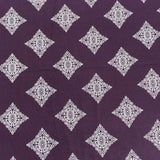 3 Metres Luxury 100% Cotton - 36" Wide - Purple (Design Will Vary)